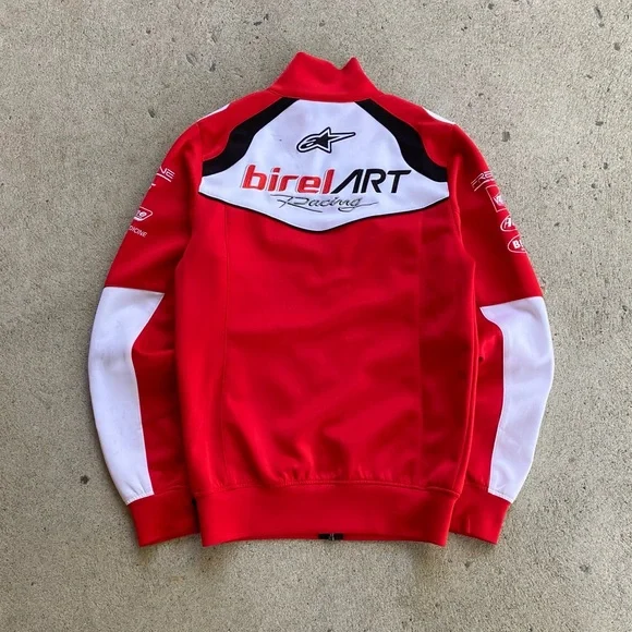 Red & White Alpinestars Racing Jumper - Picture 3 of 8